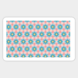 Cute Flower Pattern Sticker